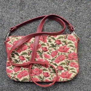 BELGIAN "TAPESTRY" Style Shoulder Bag